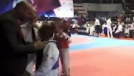 HITNA REAKCIJA Evropska federacija suspendovala trenera iz lažne države Kosovo nakon šamaranja ćerke