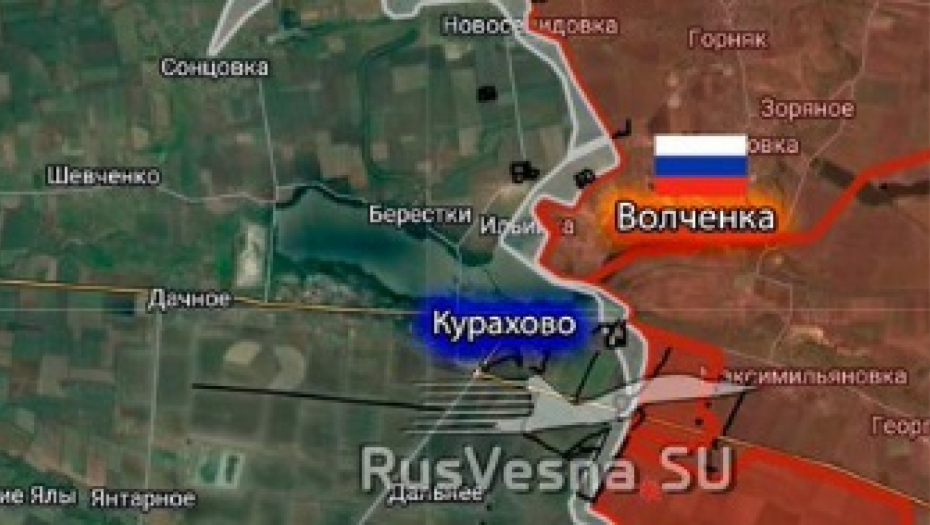 RUSI STEŽU KLJEŠTA OKO KURAHOVA Nakon bombardovanja, ide juriš za osvajanje KLJUČNOG odbrambenog centra (MAPA/VIDEO)