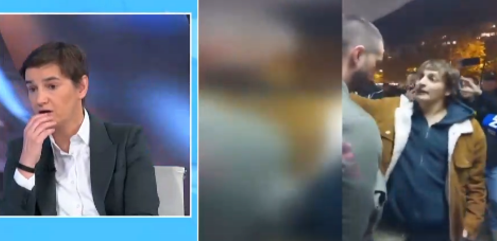 JA SAM BILA PRESTRAVLJENA Brnabić o nasilnim protestima: Šta da je bilo dodatnih žrtava?
