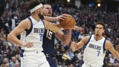 GDE SU DONČIĆ I JOKIĆ, TU JE UVEK ZABAVA Ovako je izgledao pozdrav dvojice asova pred početak meča (VIDEO)