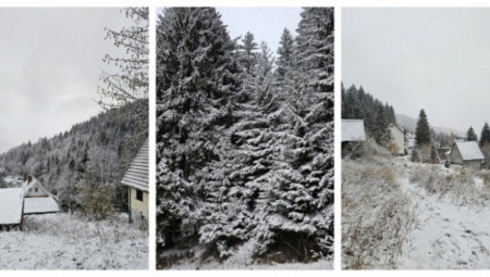 SNEŽNA IDILA NA SRPSKIM PLANINAMA Gledajte kako se zabeleo Kopaonik, vejalo i na Zlatiiboru (FOTO) (VIDEO)