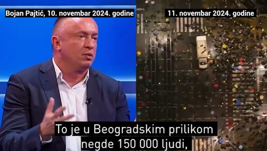 ŠTA STEROIDI UČINE OD ČOVEKA? Bojan Pajtić najavljivao 150.000 ljudi na protestu, samo što nedostaje nekoliko nula! (VIDEO)