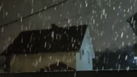 PALE PRVE PAHULJE U BEOGRADU! U jednom delu grada zavejalo, evo da li će se zabeleti do jutra!