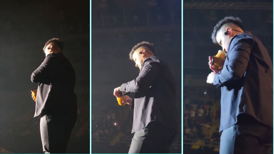 LJUDI U ŠOKU ZBOG ONOGA ŠTO JE MARIJA URADILA NASRED BINE Šerifovićeva prekinula koncert, u Areni nastao haos! (VIDEO)