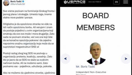 TADIĆ SE JAVIO IZ SVEMIRA Opet hoće da bude vođa opozicije u Srbiji