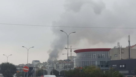 OPŠTI HAOS NA ADI CIGANLIJI! Nešto gori blizu POZNATOG TRŽNOG CENTRA! (VIDEO)