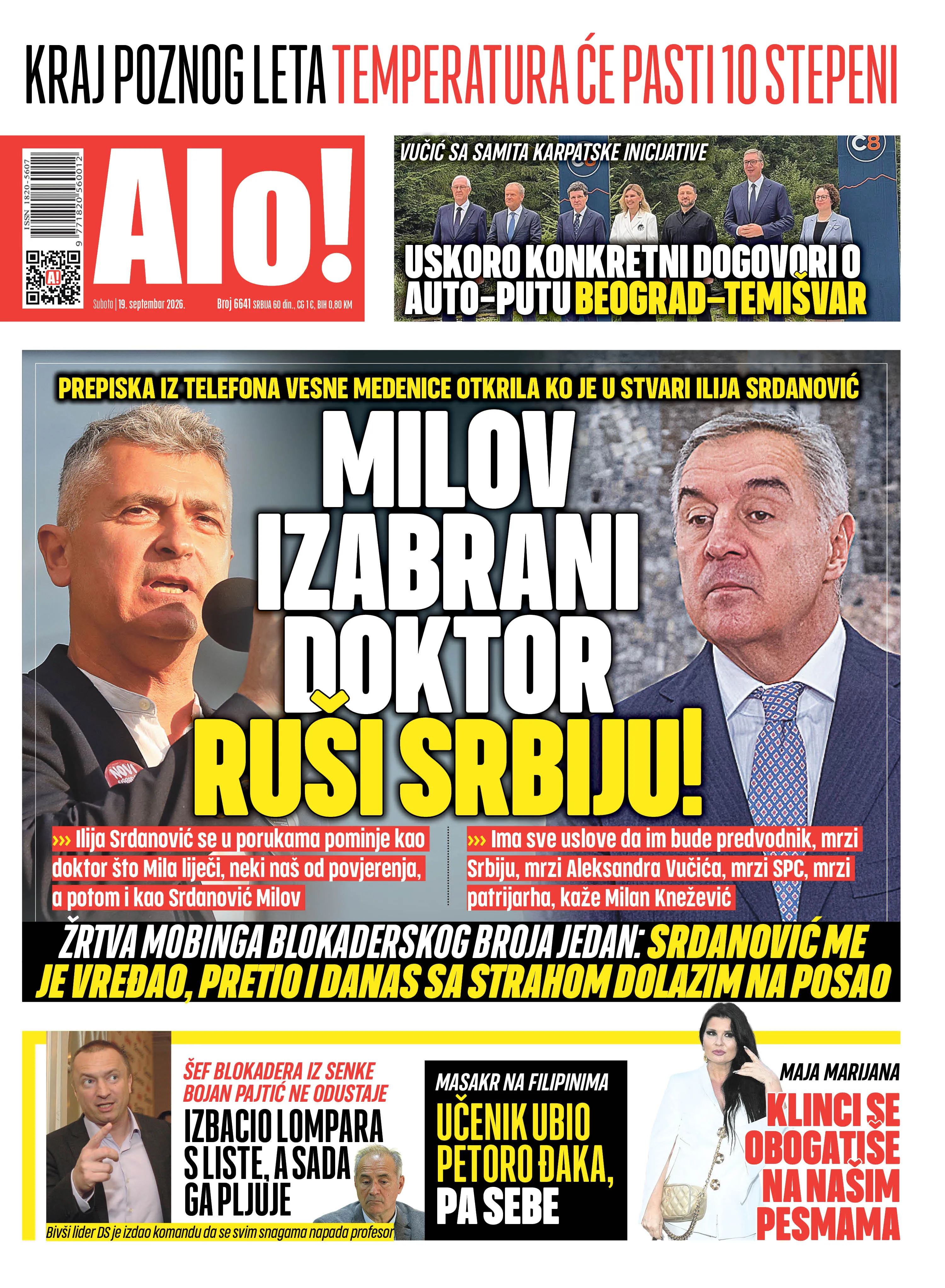 Milov Izabrani Doktor Ru i Srbiju Prepiska Iz Telefona Vesne Medenice 