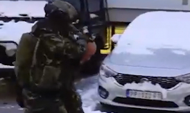 PRVI SNIMCI PRIVOĐENJA ALIJE BALIJAGIĆA U POLICIJSKU STANICU (VIDEO)