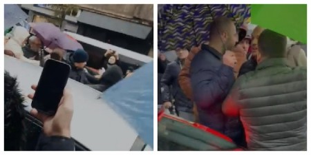 OPŠTI HAOS ISPRED RTS-A! Ne zna se ko koga udara, demonstranti obećali miran skup, ESKALIRALO NASILJE! (VIDEO)