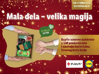 DONIRAJ SA LIDLOM: MALA DELA ZA VELIKU PRAZNIČNU MAGIJU