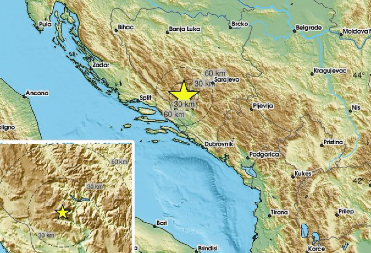 JAK ZEMLJOTRES POGODIO BIH