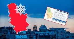 PAŠĆE 20 CM SNEGA, POGLEDAJTE DETALJNU PROGNOZU Temperatura pada na -9, a do kraja novembra stiže TOTALNI obrt!