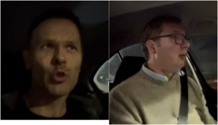 VEČERAS SAM PREKRŠIO PRAVILA... Vučić odvezao Sinišu Malog na EXPO gradilište, nose pljeskavice za radnike! (VIDEO)