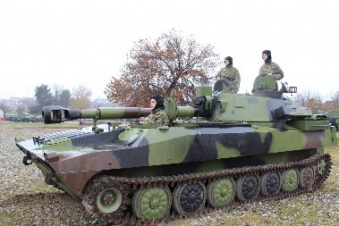 VOJSKA SRBIJE AKTIVIRALA SAMOHODNE HAUBICE Ministarstvo odbrane izdalo saopštenje (FOTO)