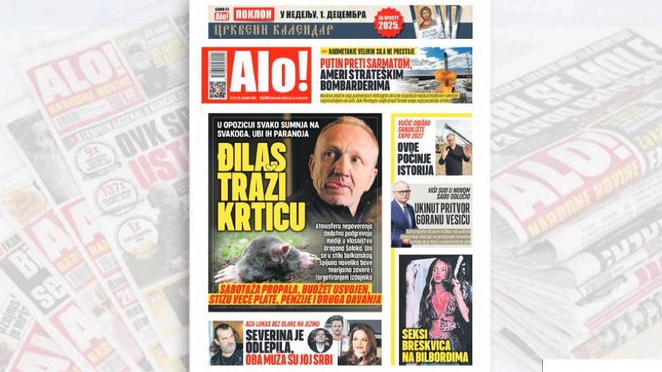 ĐILAS TRAŽI KRTICU MEĐU SVOJIMA! U opoziciji svako sumnja na svakoga, ubi ih paranoja