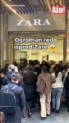 POČELA HISTERIJA CRNOG PETKA Ogromni redovi ispred prodavnica u centru Beograda