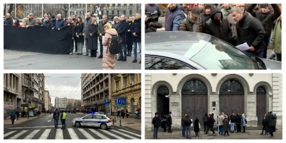 MARINIKA I BORA NOVAKOVIĆ DIVLJALI PO NOVOM SADU, ĆUTA i JOVANOVIĆ U BEOGRADU Opozicija i danas maltretira građane, svuda ih je šaka jada! (FOTO)