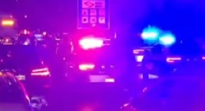 SILOVIT SUDAR NA AUTO-PUTU U BEOGRADU Učestvovalo i vozilo policije (VIDEO)