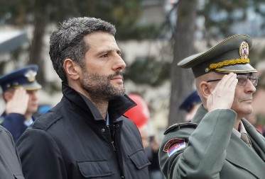 Gradonačelnik Šapić na počasnoj paljbi na Kalemegdanu povodom Sretenja (FOTO)