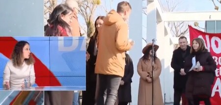 PONOŠEVA SAVETNICA I MAJIĆEVA SARADNICA BESNA  Studenti im dali šut-kartu! (VIDEO)