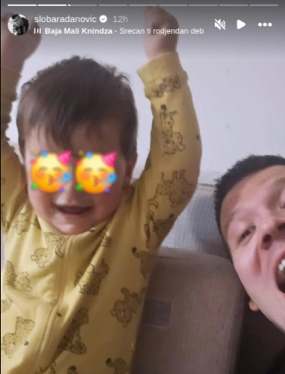 ISPLIVALA FOTKA SA PROSLAVE ROĐENDANA SLOBINOG SINA! Mali Damjan nikad srećniji, sve pršti od luksuza