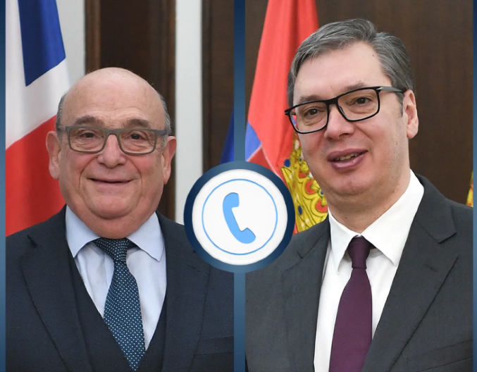 VUČIĆ SE SASTAO SA STJUARTOM PIČOM "Najvažnija tema je bila presuda protiv predsednika Republike Srpske Milorada Dodika"