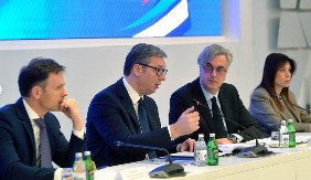 'VAŽNO JE DA SE REDOVNO SASTAJEMO' Siniša Mali i Vučić sa predstavnicima privrede u Privrednoj komori Srbije (FOTO)