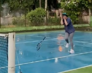 HOROR NA TENISKOM TERENU, ZAČUO SE JAK VRISAK Tiktokerka snimila trenutak koji ledi krv u žilama! (VIDEO)