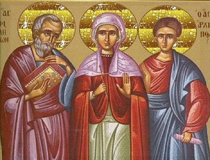 IZGOVORITE OVE MOĆNE REČI AKO STE U NEVOLJI Danas slavimo Svete apostole Arhipa, Filimona i Apfiju