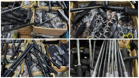 SPREMILI SU PALICE, ŠOKERE! ŽELE KRV 15. MARTA! Ekskluzivno: Gledajte šta je policija zaplenila na periferiji Beograda