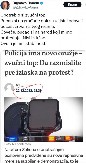 UHVAĆENI U LAŽI Tvrde da je policija upotrebila zvučni top, pa objavili tekst od pre tri godine!