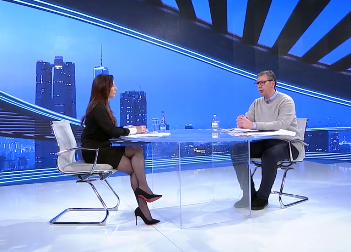 VUČIĆ OTKRIO NEPOZNATE DETALJE O OBOJENOJ REVOLUCIJI U SRBIJI: Priprema se godinama i odigrava na 5 nivoa! Zvučni top nije korišćen, nemamo problem sa istragom