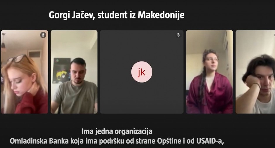 "NAŠ PATRIJARH... MRŠ!" Blokaderka Staša objašnjavala makedonskim studentima kako da stuše državu! Zbog ovoga su pohapšeni srpski studenti plenumaši!