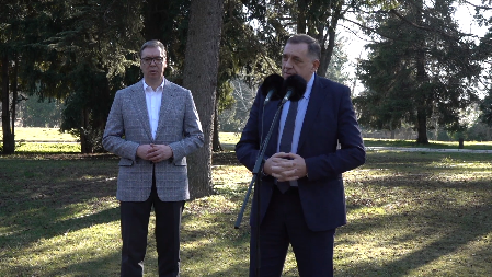 SNAGOM ARGUMENATA PONIZIO JE AROGANCIJU UPAKOVANU U DIPLOMATSKE RUKAVICE Dodik o Vučićevom iznošenju istine