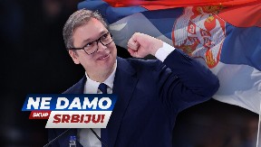SAZNAJEMO! Predsednik Vučić će u petak sa narodom razviti najveću srpsku zastavu na skupu "Ne damo Srbiju!"