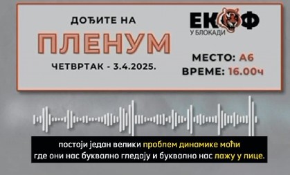 "STVARNO SU JEZIVI" Studenti na plenumu otkrili šta zaista misle o profesorima! Čime su ih ucenili?