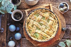 USKRŠNJA GURMANSKA PITA Sočna i slasna, ukrasiće svaku svečanu trpezu