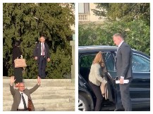 POGLEDAJTE KAKAV "DOČEK" JE DOBIO ĐILAS: Narod se okupio ispred Skupštine i viče: "Lopove, lopove" (VIDEO)