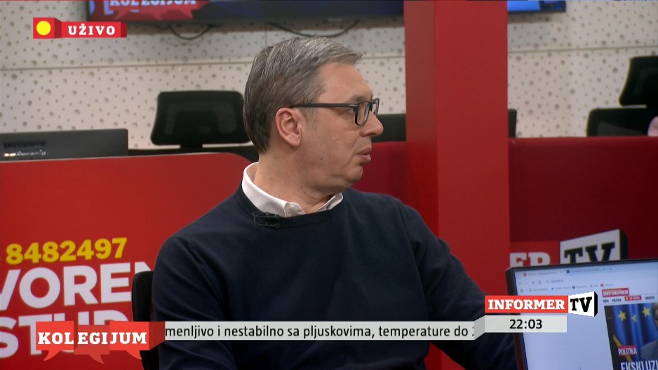 "PLENUMI GLASAJU ZA LUSTRACIJE I UBIJANJE" Predsednik Vučić: "Mi u ovom trenutku kao društvo moramo da se trudimo da trpimo jedni druge"