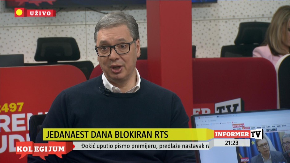 PRLJAVI PLANOVI PROTIV SRBIJE "Prvo udaraju na državnu televiziju, zatim policiju, na univerzitete, profesore, a sada su i maloletnu decu zloupotrebili!"