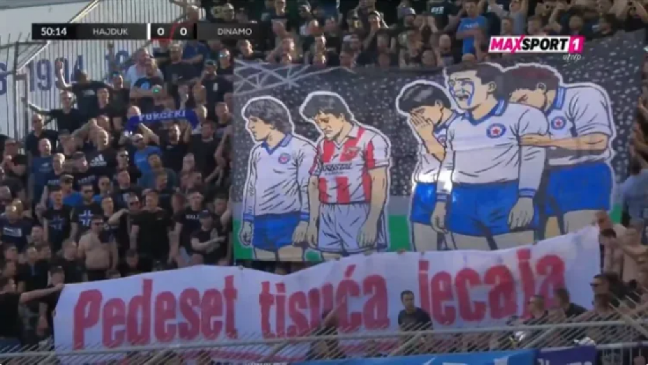 DOŠAO NA "MARAKANU" IZ SARAJEVA, SINA MU UBILI PRE PET GODINA Ko je igrač Zvezde sa koreografije navijača Dinama?