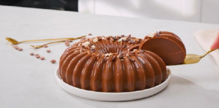 JEDNOSTAVNA PUDING ČOKOLADNA TORTA Kremasta i brza poslastica po receptu za početnike