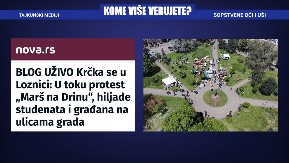 LJUDI, OVI MISLE DA SMO MI SLEPI KOD OČIJU! Lažu antisrpski mediji za sve pare, da li su OVO hiljade ljudi u Loznici?