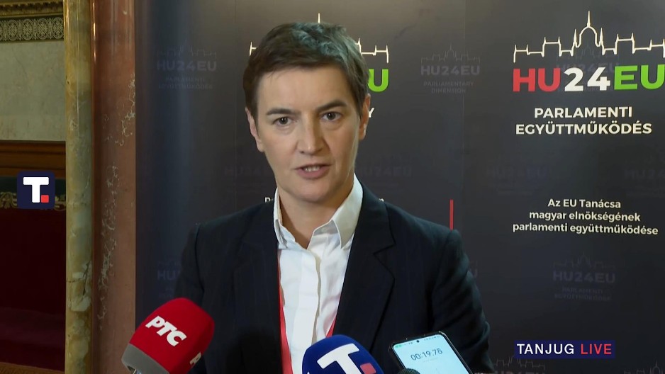 PREDSEDNICA EVROPSKOG PARLAMENTA DOĆI ĆE U SRBIJU Ana Brnabić obraća se iz Budimpešte (VIDEO)
