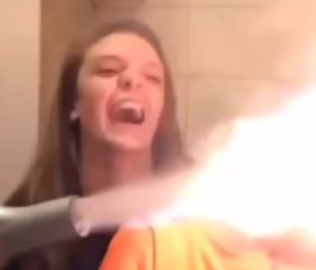 SESTRA ZAPALILA BRATA Igrala se sa fenom pa mu zapalila kosu, kamera je snimila sve (VIDEO)