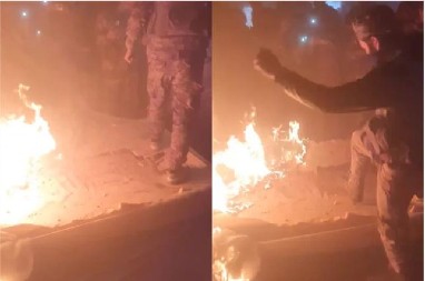 ZAPALJEN I UNIŠTEN GROB ASADOVOG OCA! Naoružani pobunjenici se svete na svemu što vide! (VIDEO)