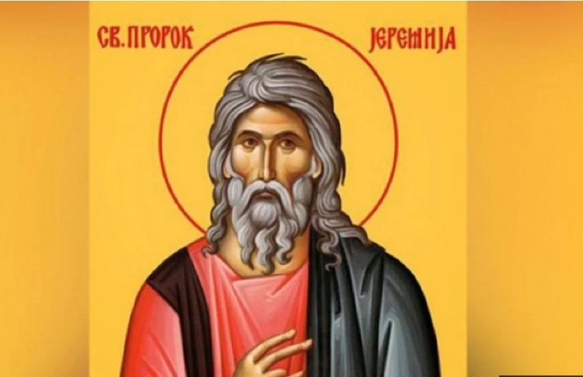 OBELEŽAVAMO SVETOG PROROKA JEREMIJU! Ne igrajte se životom, ove dve stvari danas ne uzimajte u ruke!