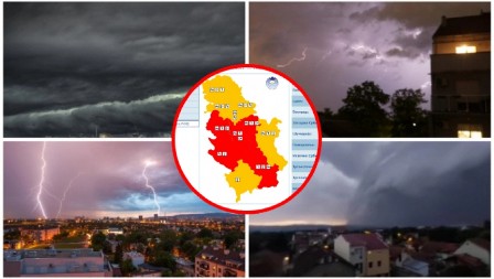 VREME ĆE SE DANAS TUMBATI SAMO TAKO! RHMZ objavio šta nas čeka! (FOTO)