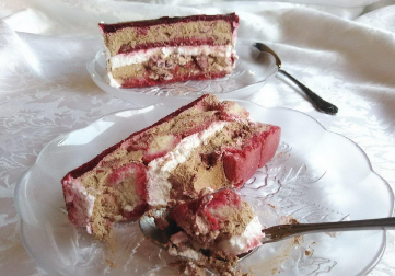 BRZA TORTA SA JAGODAMA I PIŠKOTAMA Idealna za iznenadne goste, a ukusna kao da ste se trudili satima