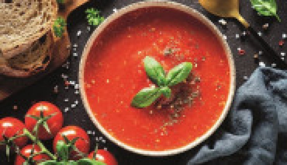 SAVRŠENA PARADAJZ ČORBA Ukusna i okrepljujuća, a pogodna za dane posta